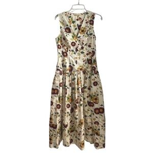 Ulla Johnson White Iris Kiran Aura Dress Size 4 (NO BELT)